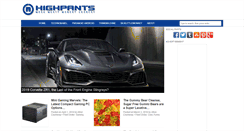 Desktop Screenshot of highpants.net
